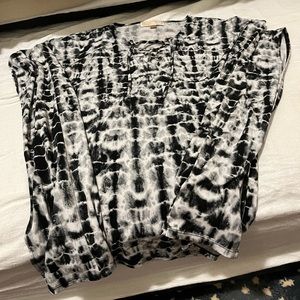 Michael Kors cape/tunic tie dye shirt -Small